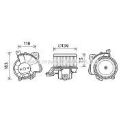 Слика 1 на Вентилатор за парно AVA QUALITY COOLING FT8431