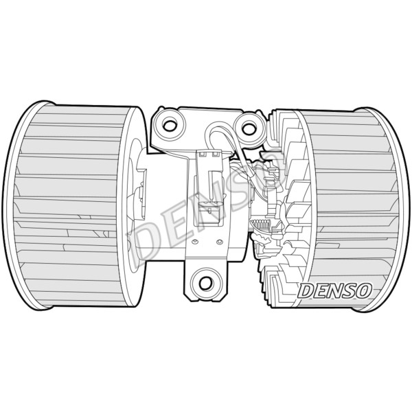 Слика на Вентилатор за парно DENSO DEA05002 за BMW 5 Touring E39 520 i - 150 коњи бензин