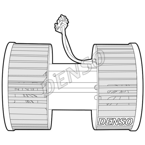 Слика на Вентилатор за парно DENSO DEA05003 за BMW 3 Touring E46 318 d - 116 коњи дизел