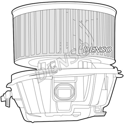 Слика на Вентилатор за парно DENSO DEA07008 за Citroen C3 FC Hatchback 1.4 HDi - 70 коњи дизел