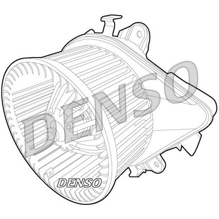 Слика на Вентилатор за парно DENSO DEA09033 за Fiat Idea 1.4 - 90 коњи бензин