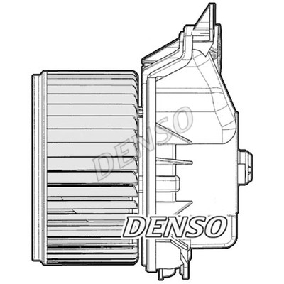 Слика на Вентилатор за парно DENSO DEA09047 за Fiat Punto 199 1.3 JTD Multijet (199.AYR1A, 199.BYR1A) - 90 коњи дизел