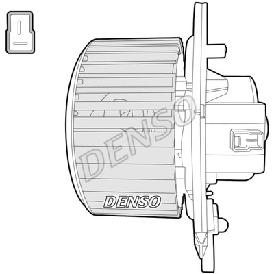 Слика на Вентилатор за парно DENSO DEA12004