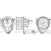 Слика 1 на Вентилатор за парно HELLA 8EW 351 304-021