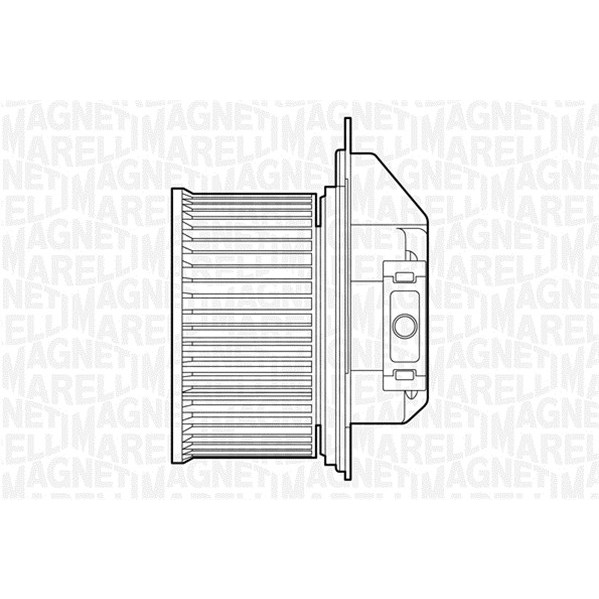 Слика на Вентилатор за парно MAGNETI MARELLI 069412515010 за Lancia Thesis (841AX) 2.4 JTD (841AXD1B02) - 150 коњи дизел