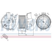 Слика 1 на Вентилатор за парно NISSENS 87021