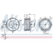 Слика 1 на Вентилатор за парно NISSENS 87031