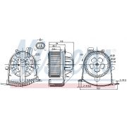 Слика 1 $на Вентилатор за парно NISSENS 87038