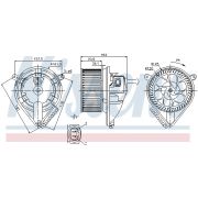 Слика 1 на Вентилатор за парно NISSENS 87095