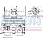 Слика 1 $на Вентилатор за парно NISSENS 87132