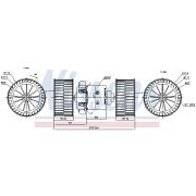 Слика 1 $на Вентилатор за парно NISSENS 87191