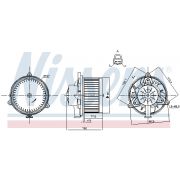 Слика 1 на Вентилатор за парно NISSENS 87248