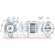 Слика 1 на Вентилатор за парно NISSENS 87305