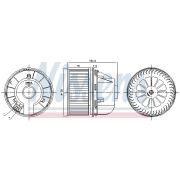 Слика 1 $на Вентилатор за парно NISSENS 87492