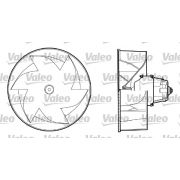 Слика 1 на Вентилатор за парно VALEO 698433
