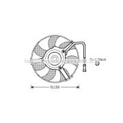 Слика 1 на Вентилатор за радиатор AVA QUALITY COOLING AI7504