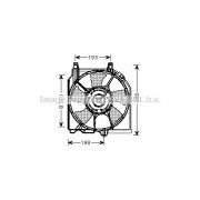 Слика 1 на Вентилатор за радиатор AVA QUALITY COOLING DN7523