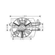 Слика 1 $на Вентилатор за радиатор AVA QUALITY COOLING FD7518