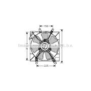 Слика 1 на Вентилатор за радиатор AVA QUALITY COOLING KA7501