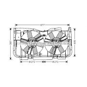 Слика 1 $на Вентилатор за радиатор AVA QUALITY COOLING PE7515