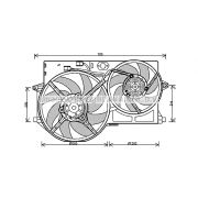 Слика 1 на Вентилатор за радиатор AVA QUALITY COOLING PE7543