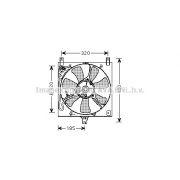 Слика 1 на Вентилатор за радиатор AVA QUALITY COOLING SZ7504