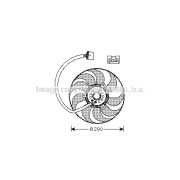 Слика 1 на Вентилатор за радиатор AVA QUALITY COOLING VN7522