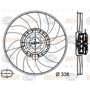 Слика 1 на Вентилатор за радиатор BEHR HELLA SERVICE 8EW 351 044-361