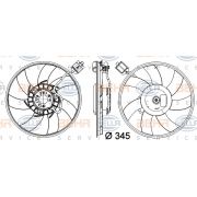 Слика 1 на Вентилатор за радиатор BEHR HELLA SERVICE PREMIUM LINE 8EW 351 041-471