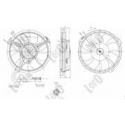 Слика 3 на Вентилатор за радиатор DEPO-LORO 003-014-0011