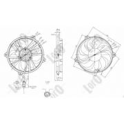 Слика 2 на Вентилатор за радиатор DEPO-LORO 009-014-0002