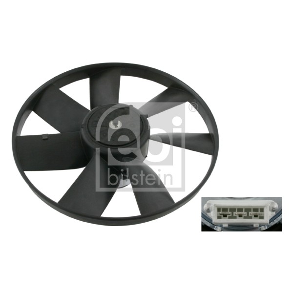 Слика на Вентилатор за радиатор FEBI BILSTEIN 06993 за VW Corrado (53i) 2.0 i 16V - 136 коњи бензин
