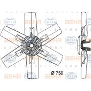 Слика 1 на Вентилатор за радиатор HELLA BEHR  SERVICE  PREMIUM LINE 8MV 376 730-241