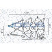 Слика 2 $на Вентилатор за радиатор JDEUS EV200770