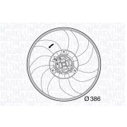 Слика 1 $на Вентилатор за радиатор MAGNETI MARELLI 069422563010