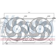 Слика 1 на Вентилатор за радиатор NISSENS 85083