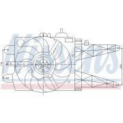 Слика 1 $на Вентилатор за радиатор NISSENS 85158