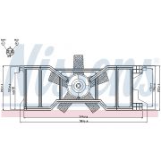 Слика 1 $на Вентилатор за радиатор NISSENS 85630