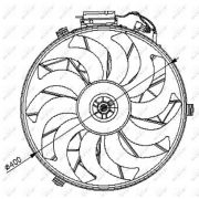 Слика 1 на Вентилатор за радиатор NRF 47028
