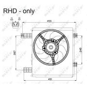 Слика 1 на Вентилатор за радиатор NRF 47447
