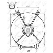 Слика 3 на Вентилатор за радиатор NRF 47550