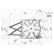 Слика 3 $на Вентилатор за радиатор NRF 47582