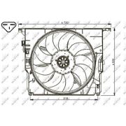 Слика 3 $на Вентилатор за радиатор NRF 47739