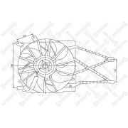 Слика 1 $на Вентилатор за радиатор STELLOX 29-99321-SX