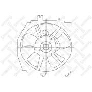 Слика 1 $на Вентилатор за радиатор STELLOX 29-99448-SX