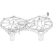 Слика 1 $на Вентилатор за радиатор TOPRAN 400 796
