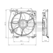 Слика 1 на Вентилатор за радиатор TYC 828-0001