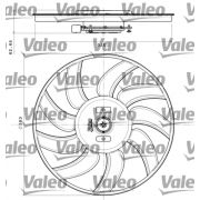 Слика 1 на Вентилатор за радиатор VALEO 696350