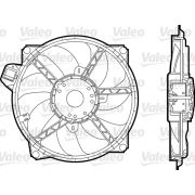 Слика 1 на Вентилатор за радиатор VALEO 696376