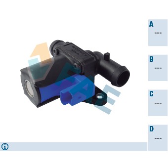 Слика на вентил за регулирање на разладна течност FAE 55011 за Citroen Relay Platform BUS 2.2 HDi 120 - 120 коњи дизел
